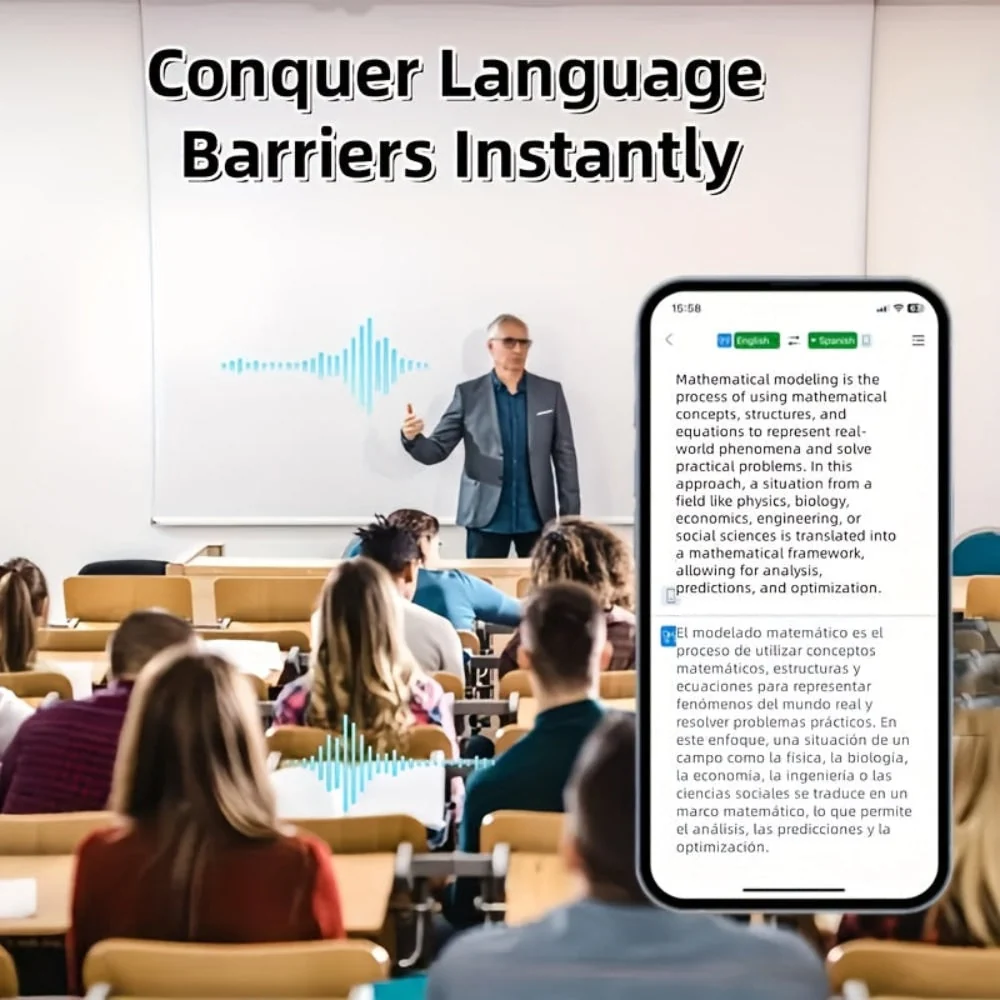 Wireless Earbuds Noise Cancelling Translation In-Ear - Image 8